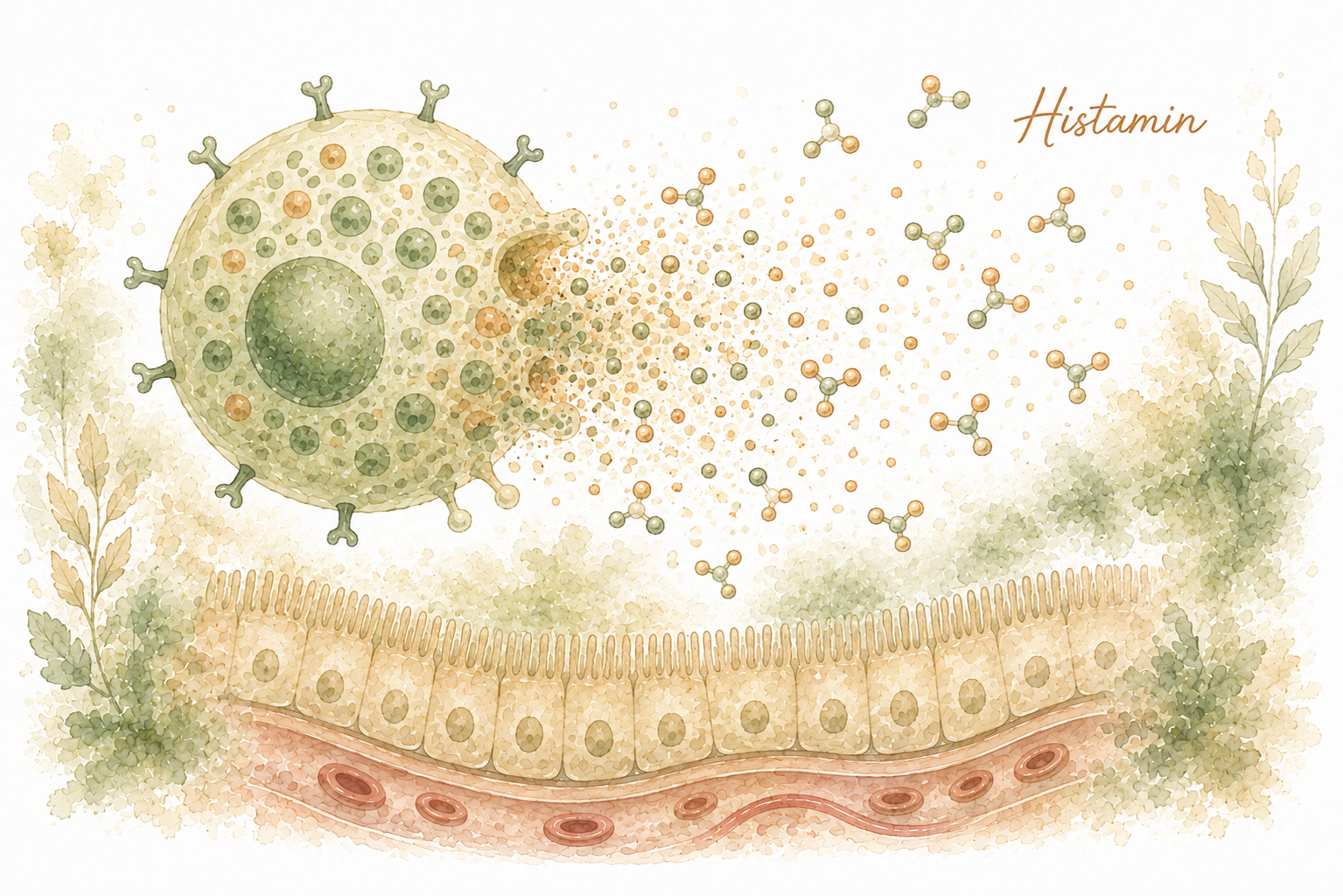 Wenn das Immunsystem Histamin freisetzt – welche Rolle spielen Mastzellen?